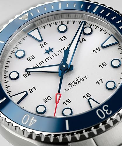 Hamilton Khaki Navy Automatic Men's Watch, 43mm Stainless Steel Case